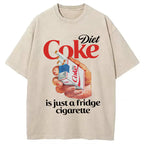 Just A Fridge Cigarette Coke Washed T-Shirt