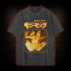 Unisex Suffering Printed Washed T-shirt