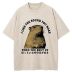I Like The Sound Of Silence Washed T-Shirt