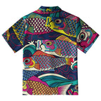 Colorful Japanese Koinobori Button-up Shirt