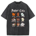 Wizard Cats Washed T-Shirt