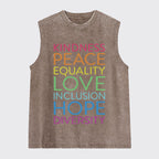 Diversity Inspirational Washed Tanks