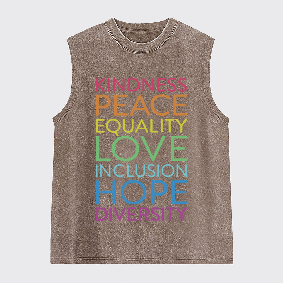 Diversity Inspirational Washed Tanks