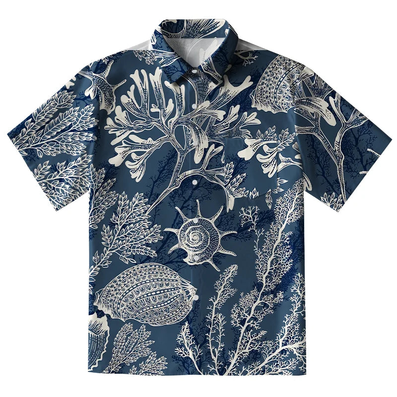 Marine Mystery Button-up Shirt