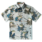 Frog Samurai Button-up Shirt