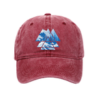The Great Wave Washed Cap