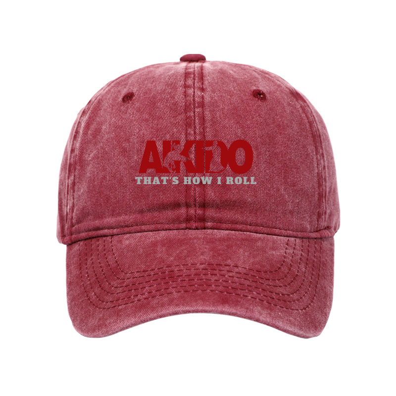 Japanese Aikido Washed Cap