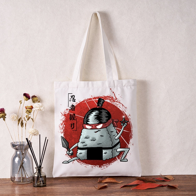 Rice Ball Ninja Tote Bag