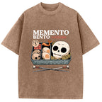 Memento Bento Skull Washed T-Shirt