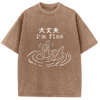 People In Danger Washed T-Shirt