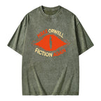 Unisex Make Orwell Fiction Again Printed Washed Tee