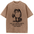 Decadent Frog Washed T-Shirt