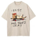 Unisex Existentially Chill Washed T-Shirt