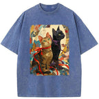 Unisex Ribbon Riot Washed T-Shirt