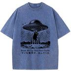 Unisex Please Take Me Away Washed T-Shirt
