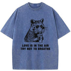 Unisex Reject Valentine's Day Atmosphere Washed T-Shirt
