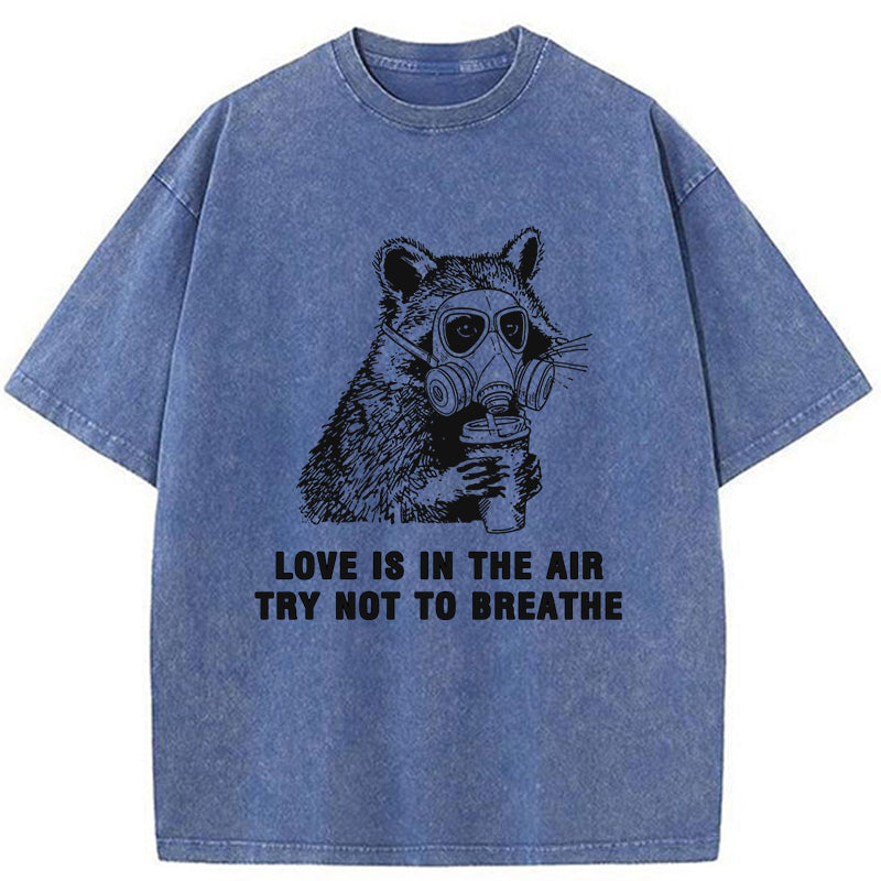 Unisex Reject Valentine's Day Atmosphere Washed T-Shirt