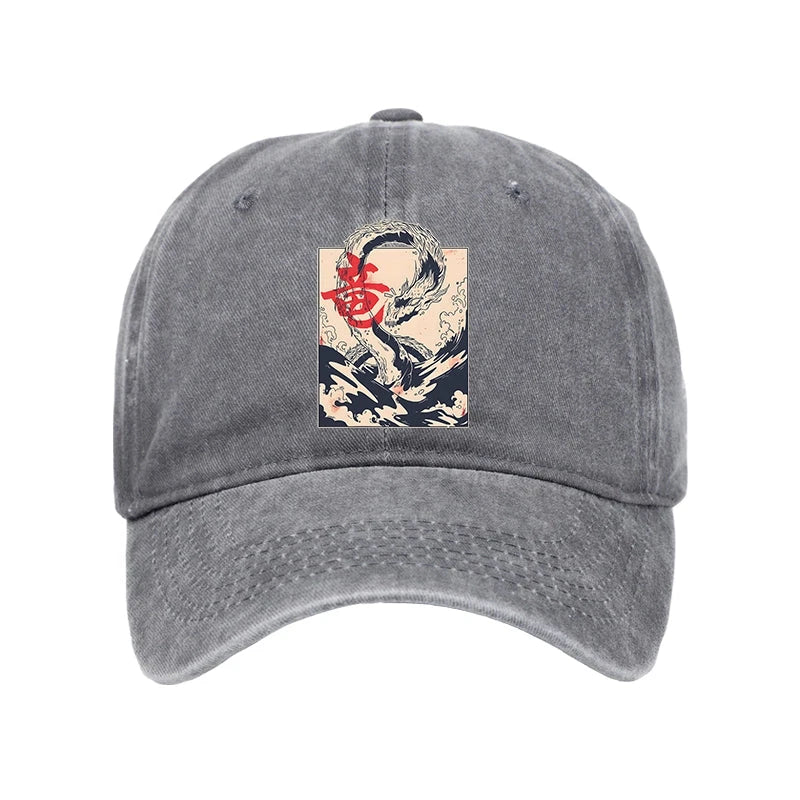 Sea Dragon Japanese Washed Cap