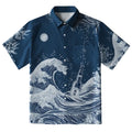 The Great Wave Off Beer Button-up Shirt