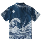 The Great Wave Off Beer Button-up Shirt