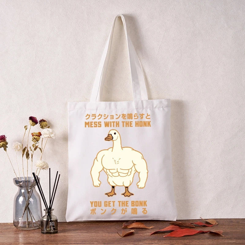 Strong Goose Japanese Tote Bag