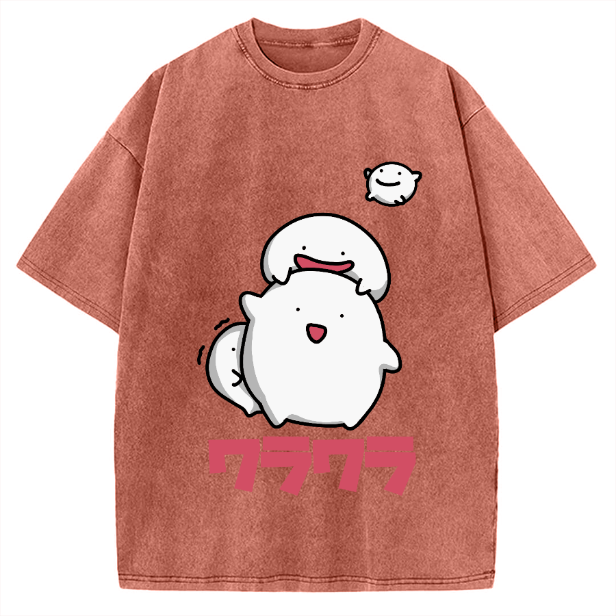 Walla Walla Japanese Spirit Vintage Washed T-shirt