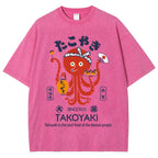 Delicious Takoyaki Washed T-Shirt