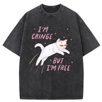 I'm Gringe But I'm Free Washed T-Shirt