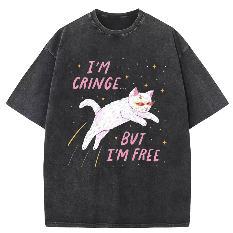 I'm Gringe But I'm Free Washed T-Shirt