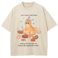Just Want To Eat Bread Washed T-Shirt
