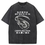 My Back Is In Crippling Pain Washed T-Shirt
