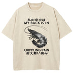 My Back Is In Crippling Pain Washed T-Shirt