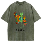 Cheers Frog Washed T-Shirt