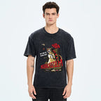 MechaCatzilla Washed T-Shirt