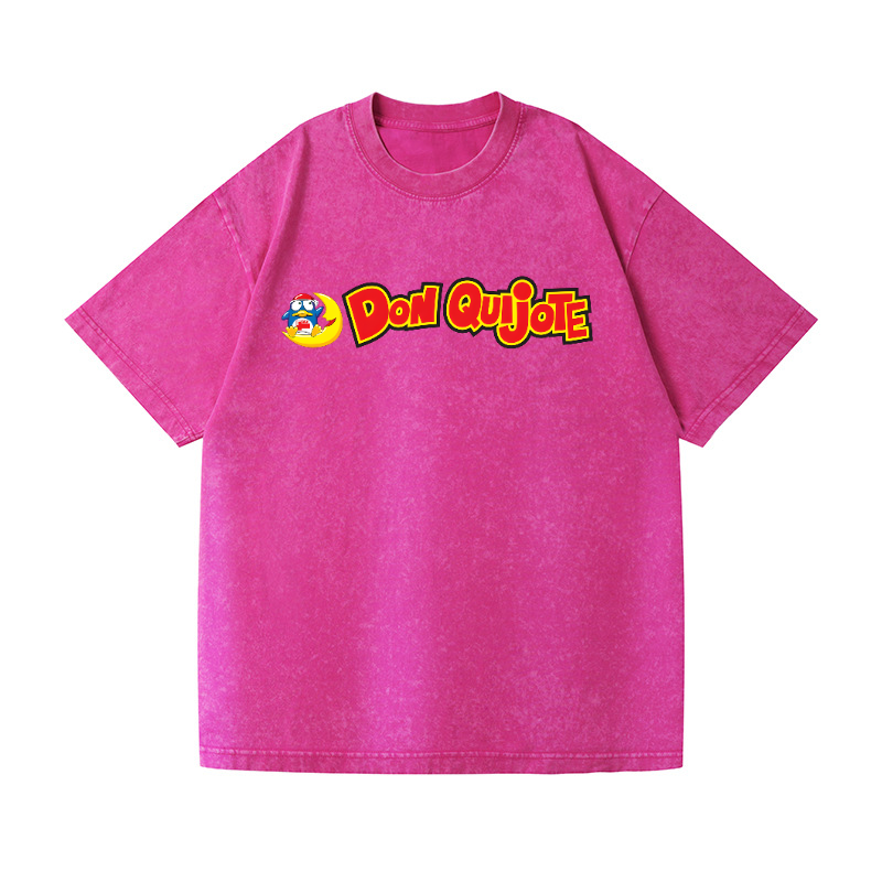 Don Quijote Vintage Wash Japanese Design T-Shirt