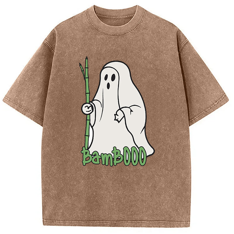 BambOOO Joke Ghost Washed T-Shirt