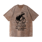 Capybara Vintage Wash Japanese Design T-Shirt