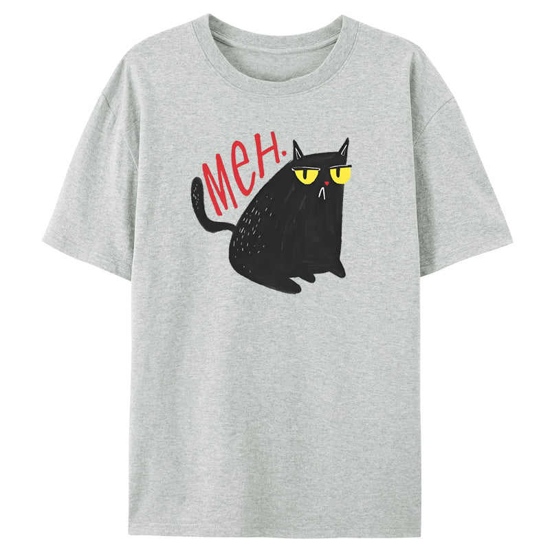Hand Drawn Black Cat Classic T-Shirt