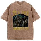 They Them Causing Mayhem Funny Washed T-Shirt