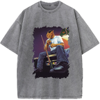 Unisex Stay Calm Strike Right Confident Camel Vintage Washed T-Shirt