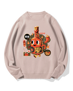 Bottle Devil Cotton Sweatshirt