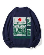 Osaka Fushimi-Inari Taisha Cotton Sweatshirt