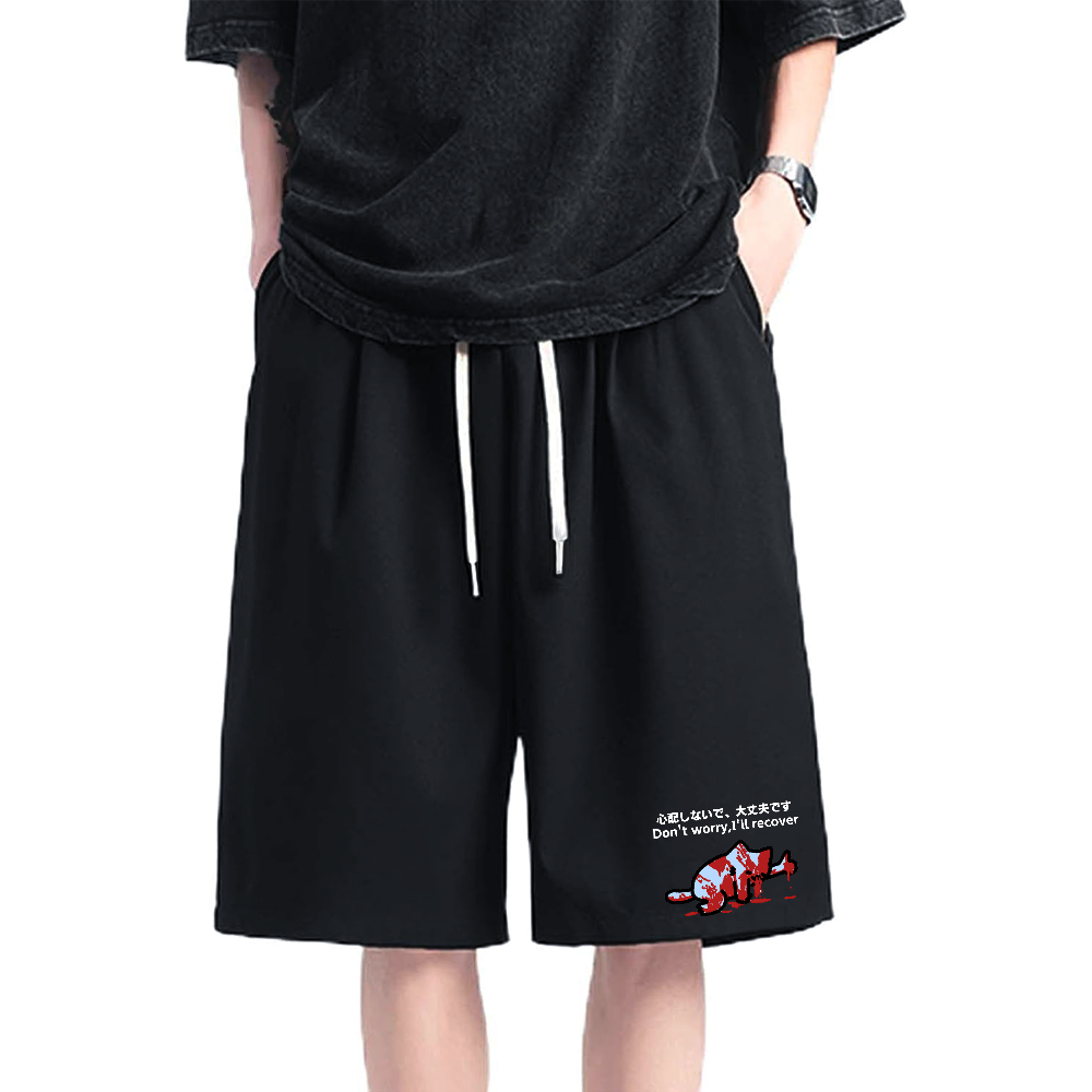 No injured cat Cotton Casual Shorts