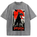 CATZILLA Washed T-Shirt