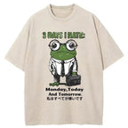 Fishneo Working-class Frog Washed T-Shirt