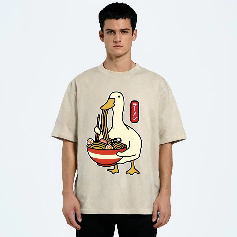 Ramen Lover Goose Washed T-Shirt
