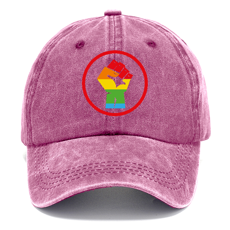 LGBT Pride 43 Washed Cap