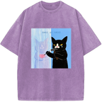 Unisex FRAGILE BUT FEARLESS Vintage Washed T-Shirt