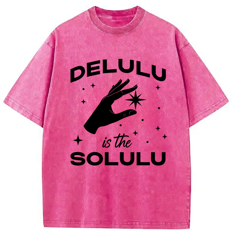 Funny Social Media Meme Washed T-Shirt