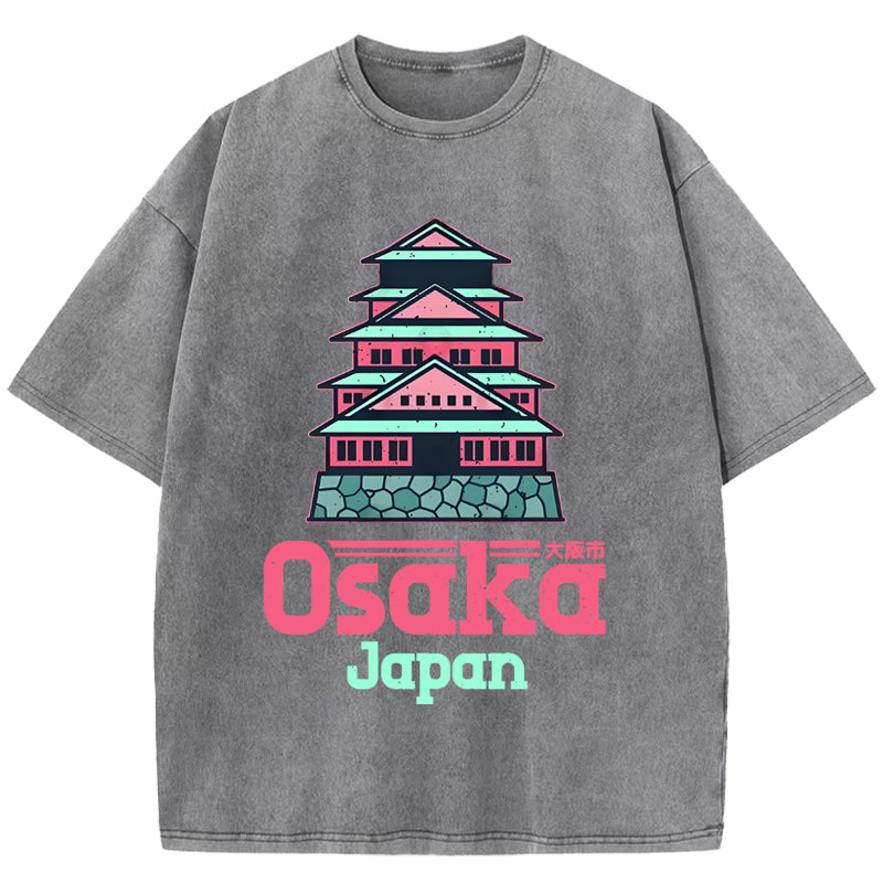 Osaka City Washed T-Shirt